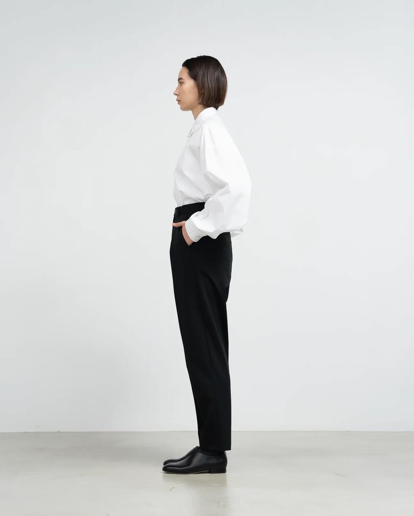 COMPACT PONTE EASY TROUSERS（WOMEN）