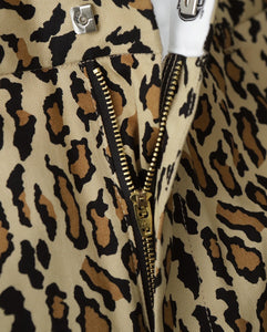 WACKO MARIA DICKIES / LEOPARD PLEATED SHORT TROUSERS – NCNR ONLINE