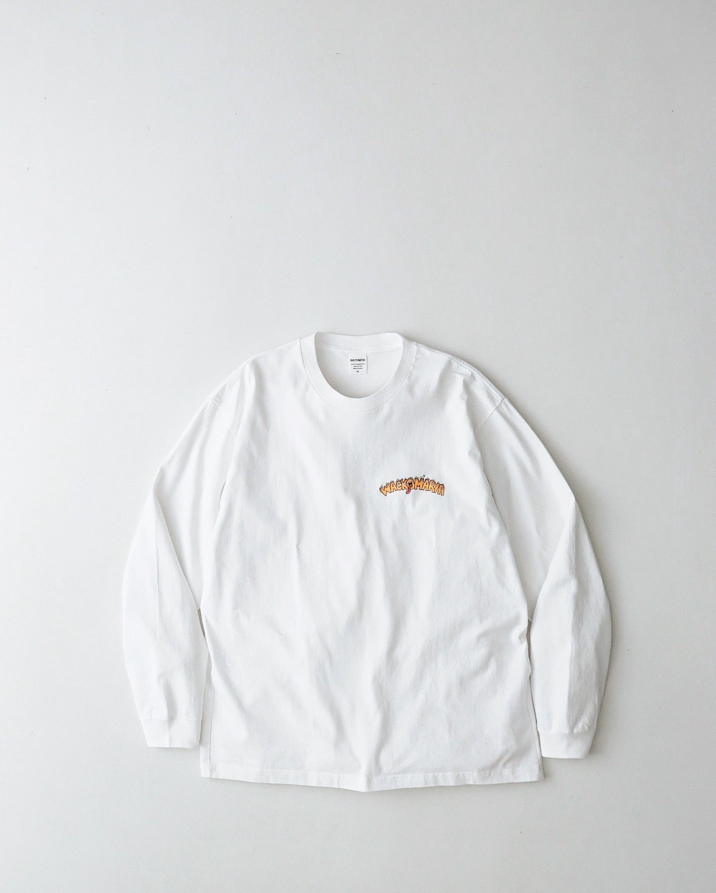 WACKO MARIA TIM LEHI / WASHED HEAVY WEIGHT LONG SLEEVE T-SHIRT