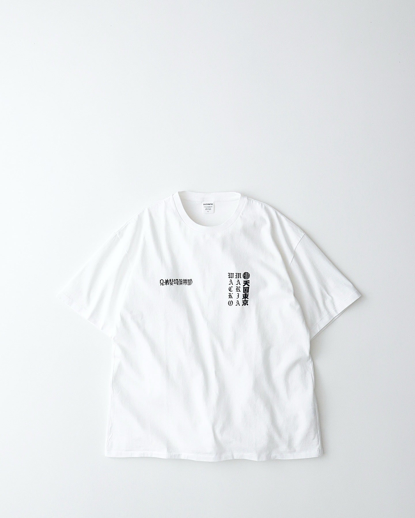 MR.BROTHERS CUT CLUB / WASHED HEAVY WEIGHT T-SHIRT