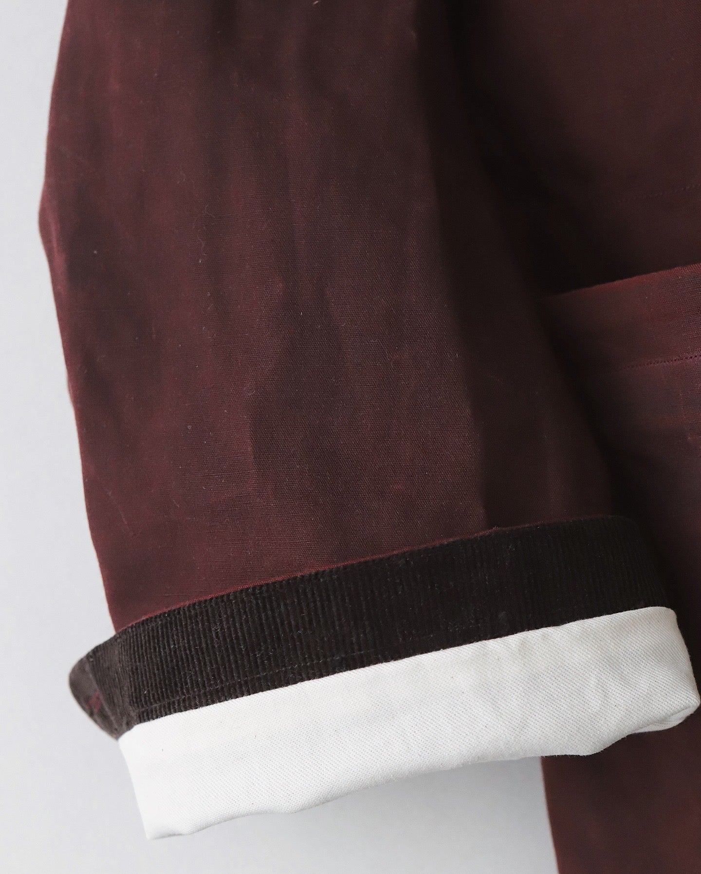 SHORT OVERCOAT OILED