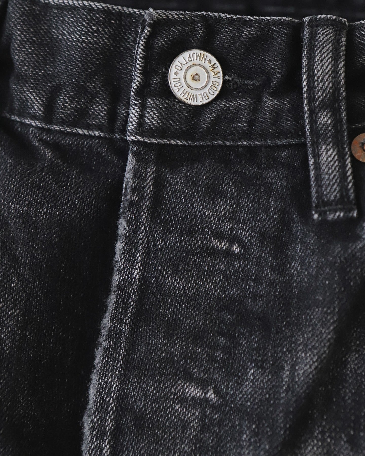 NEW MANUAL BLACK DENIM JEANS