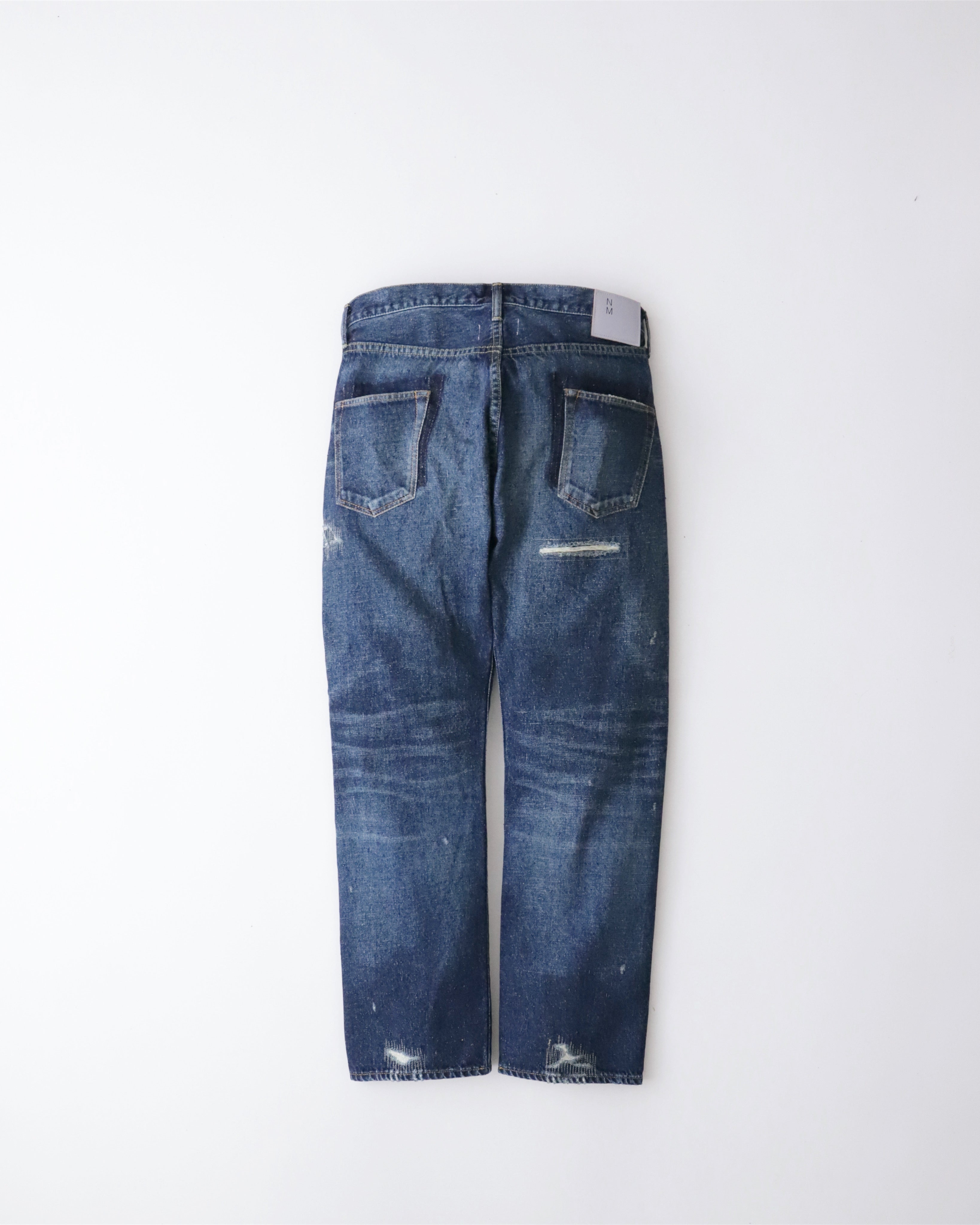 NEW MANUAL DENIM PANTS