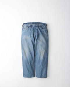 NO.22 WASHED WIDE DENIM PANTS