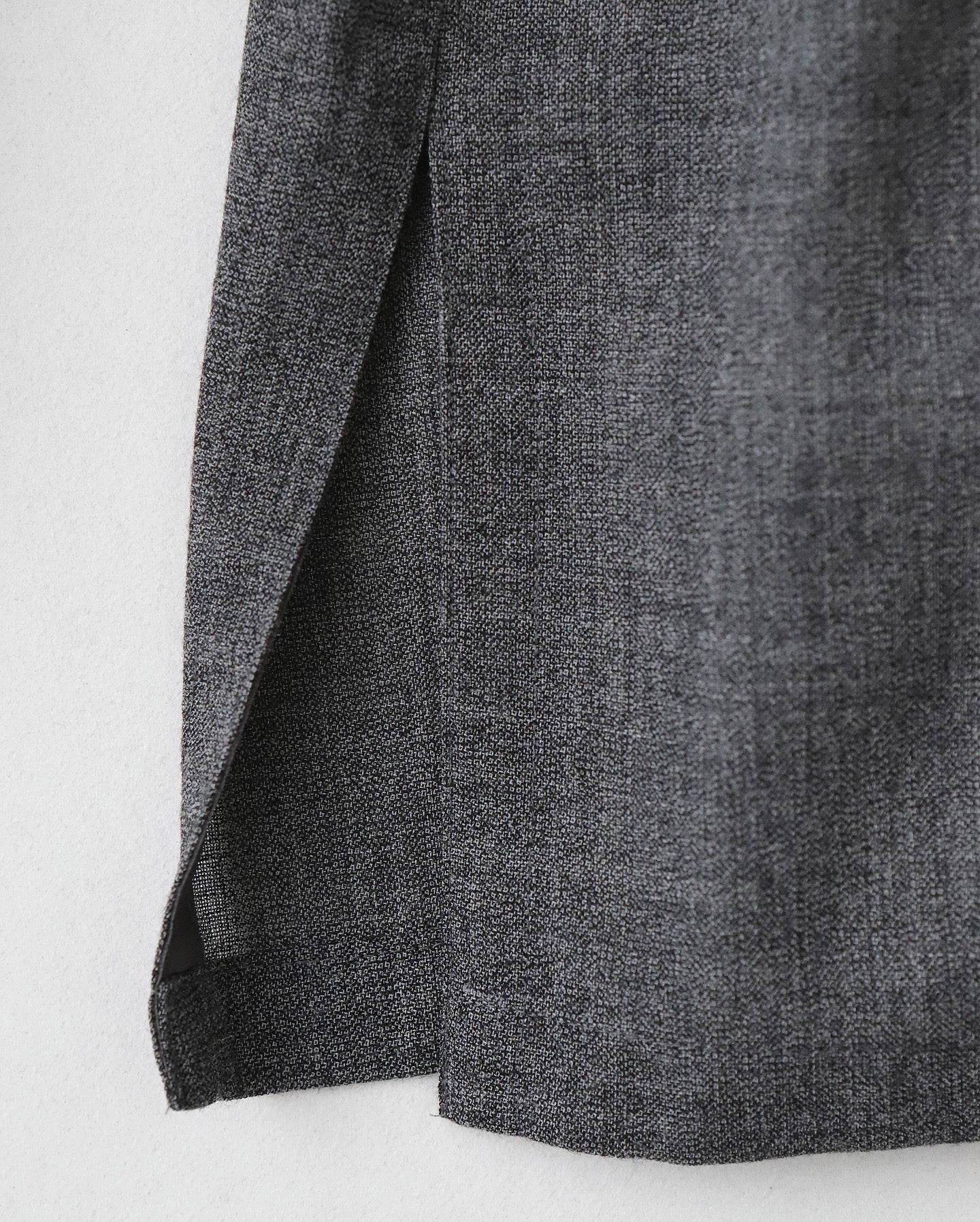 TWIST WOOL WASHER OVERSIZED SHIRT