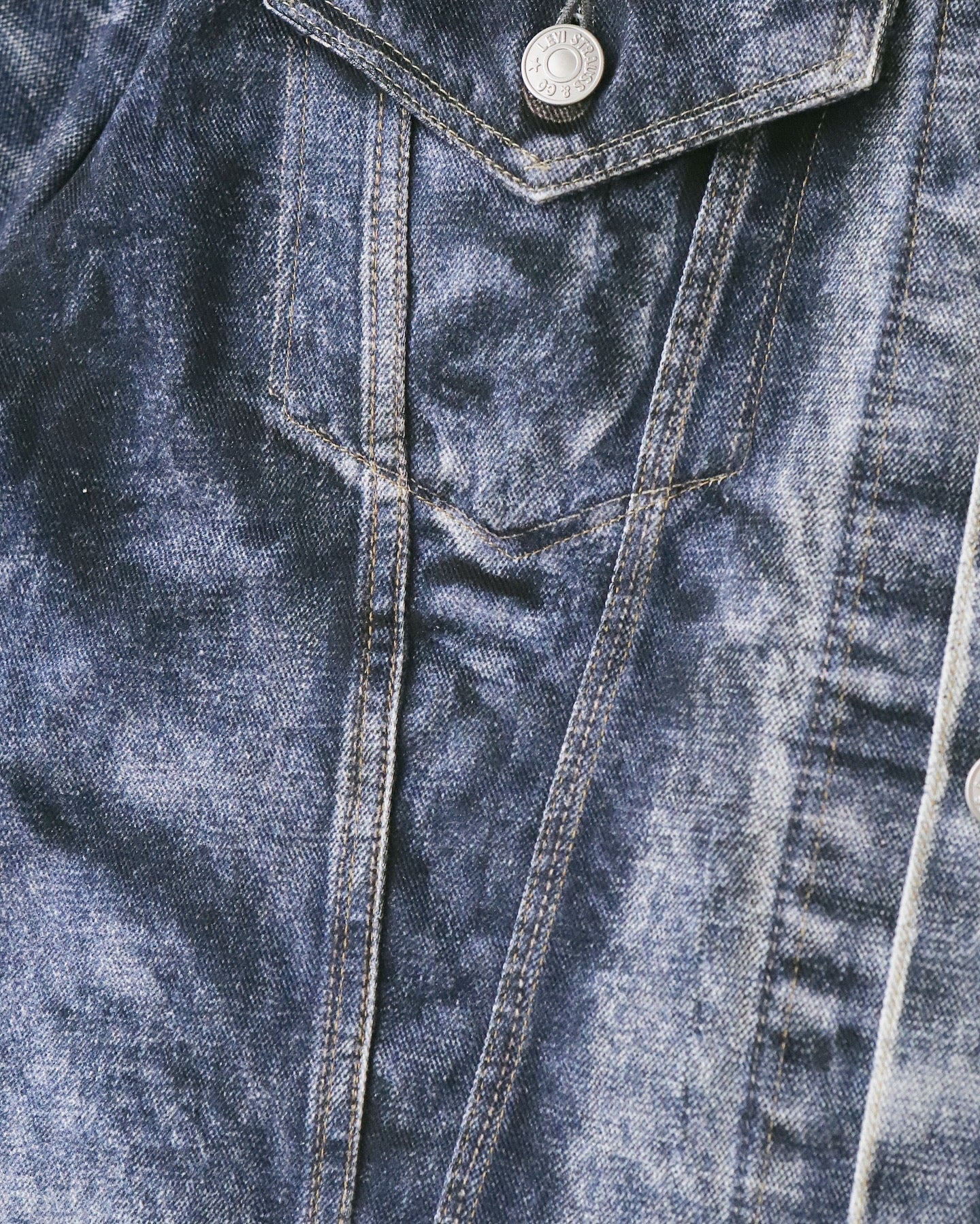 BerBerJin × Levi’s 70505 TRIPLE NAME DENIM PRINT JACKET