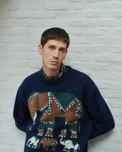 ELEPHANT PULLOVER KNIT