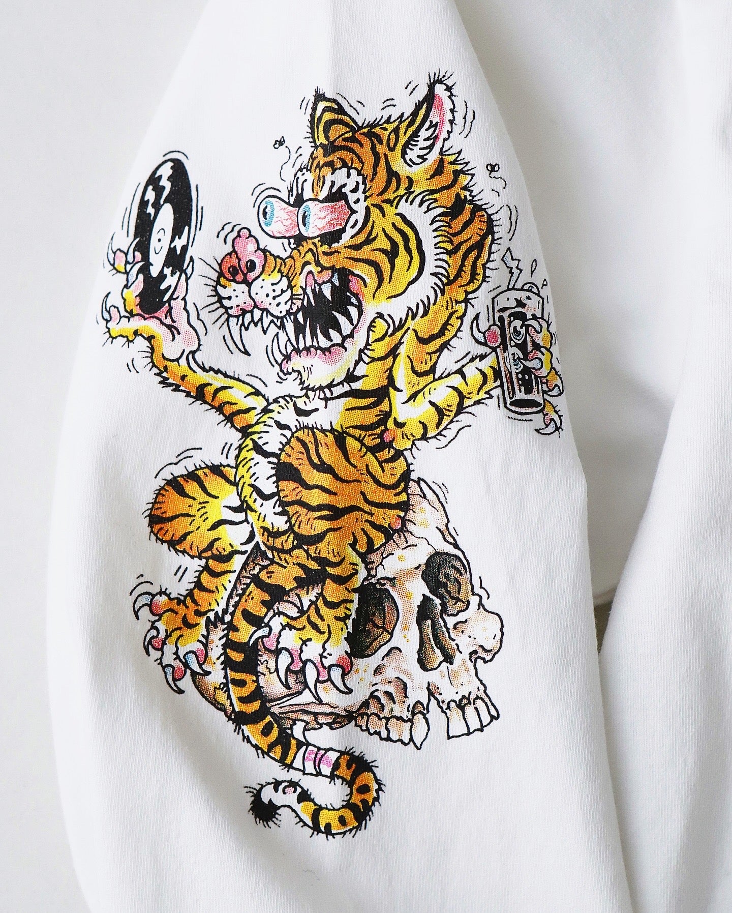 WACKO MARIA TIM LEHI / WASHED HEAVY WEIGHT LONG SLEEVE T-SHIRT