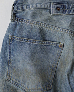 NO.37 WASHED WIDE DENIM PANTS