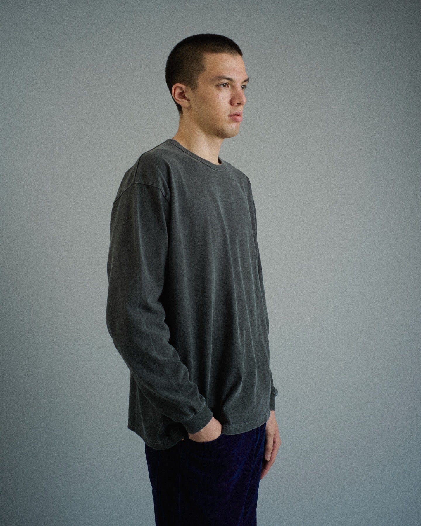 LONG SLEEVE FADE TEE SHIRT