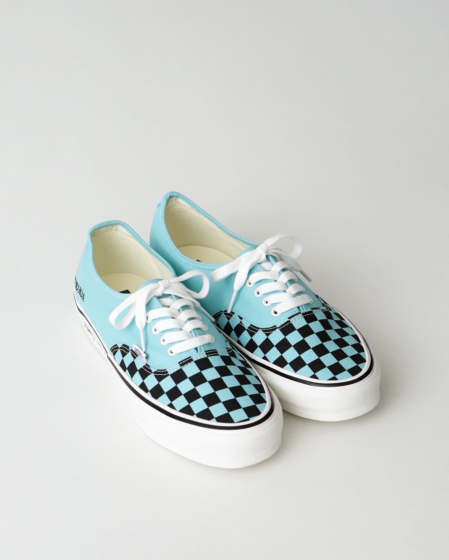 WACKO MARIA VANS LX AUTHENTIC 44 青 27.0 VANS x WACKO MARIA LX Authentic 44 (Checkerboard Blue / Snow