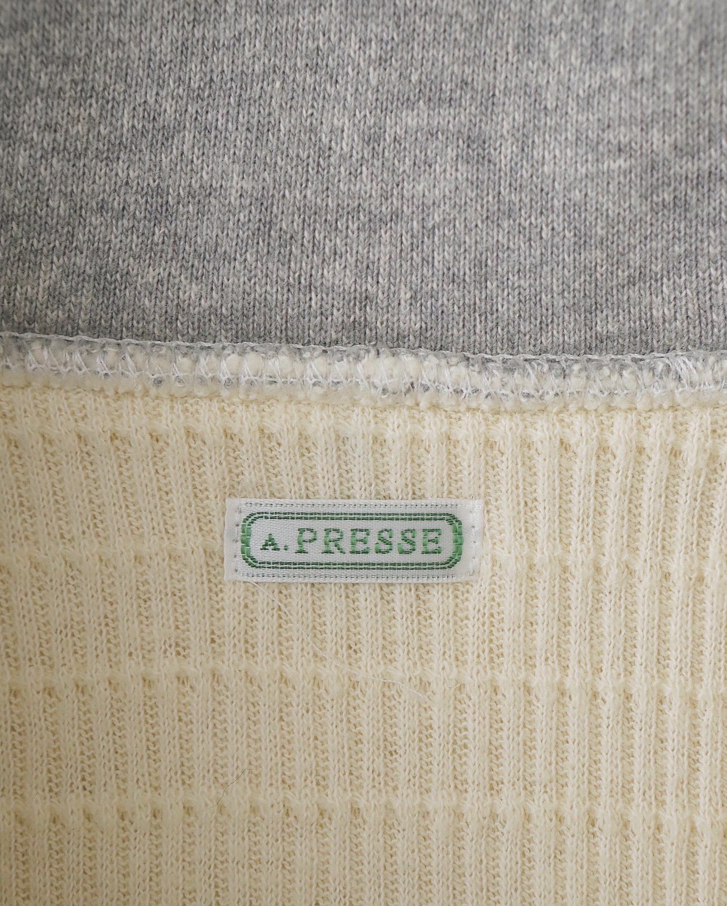 A.PRESSE VINTAGE SWEAT CARDIGAN – NCNR ONLINE STORE
