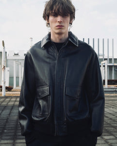 LOEFF LAMB LEATHER FLIGHT JACKET – NCNR WEB STORE
