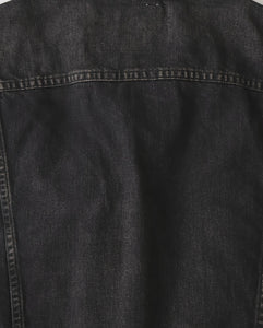 NEW MANUAL BLACK DENIM TRACKER JACKET