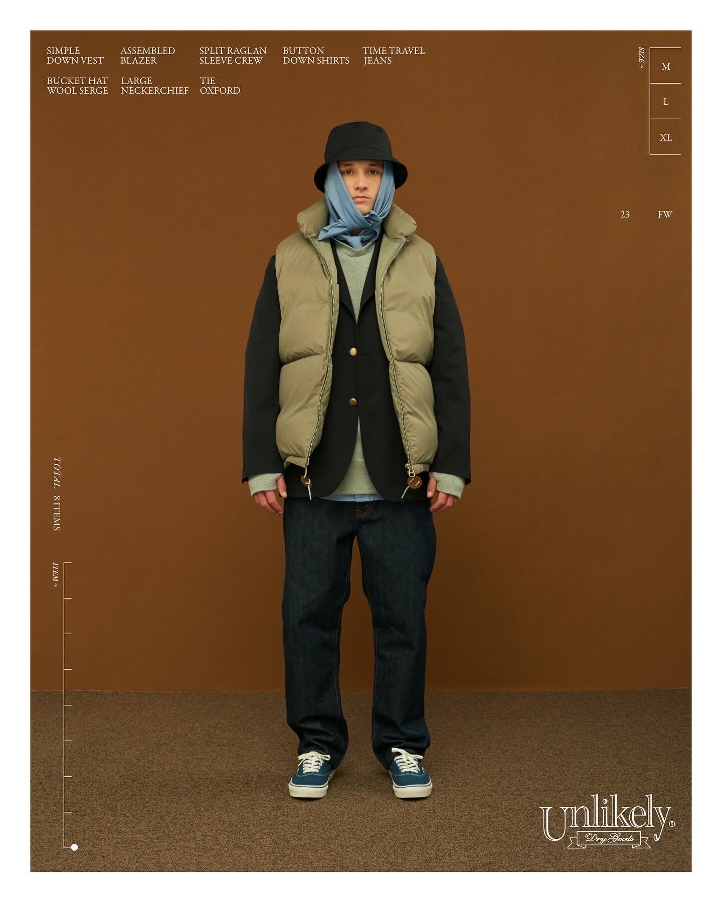 UNLIKELY SIMPLE DOWN VEST