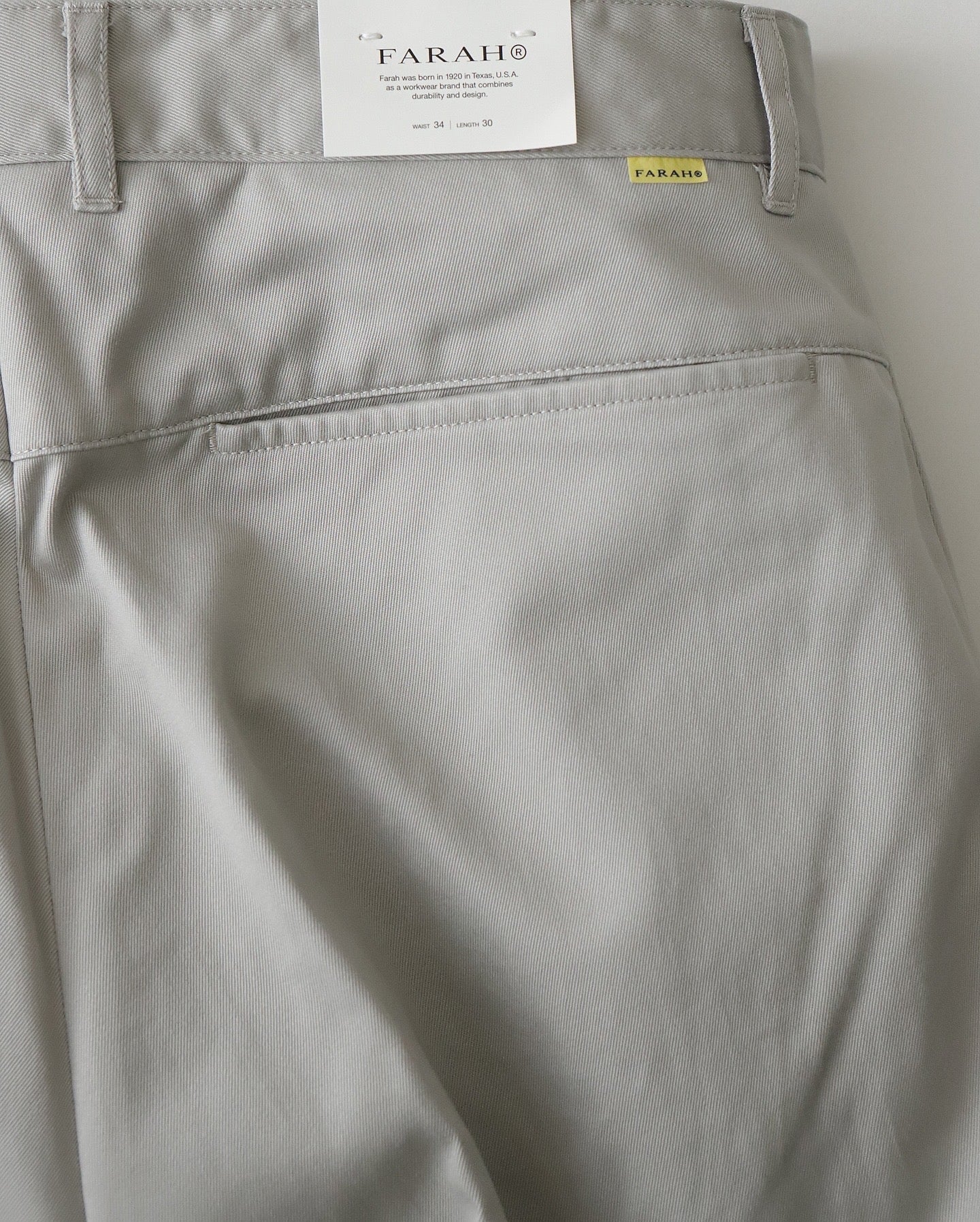 OUT TUCK WIDE TAPERED PANTS