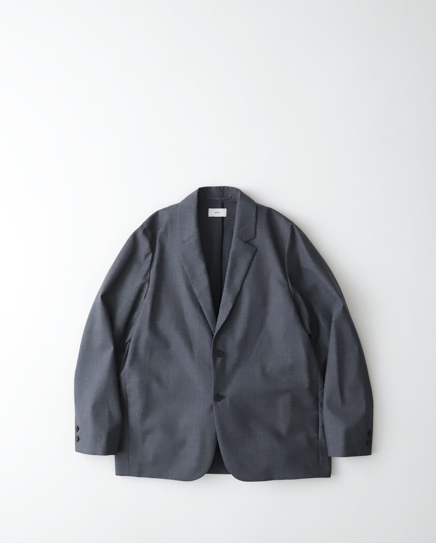 WOOL TROPICAL TAILORED JACKET