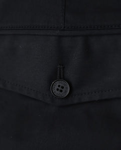 PLEATED BARREL LEG TROUSERS