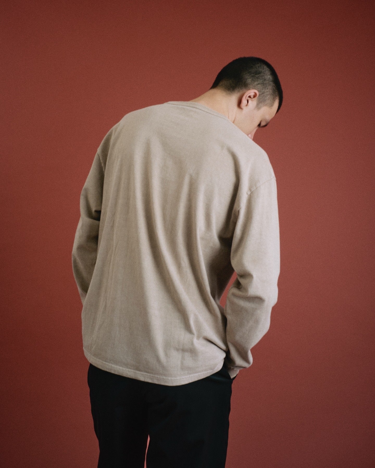 LONG SLEEVE FADE TEE SHIRT
