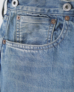 NO.22 WASHED WIDE DENIM PANTS