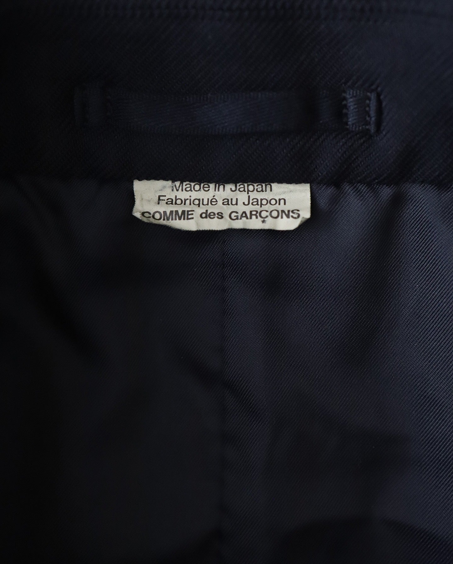 POLYESTER SERGE JACKET