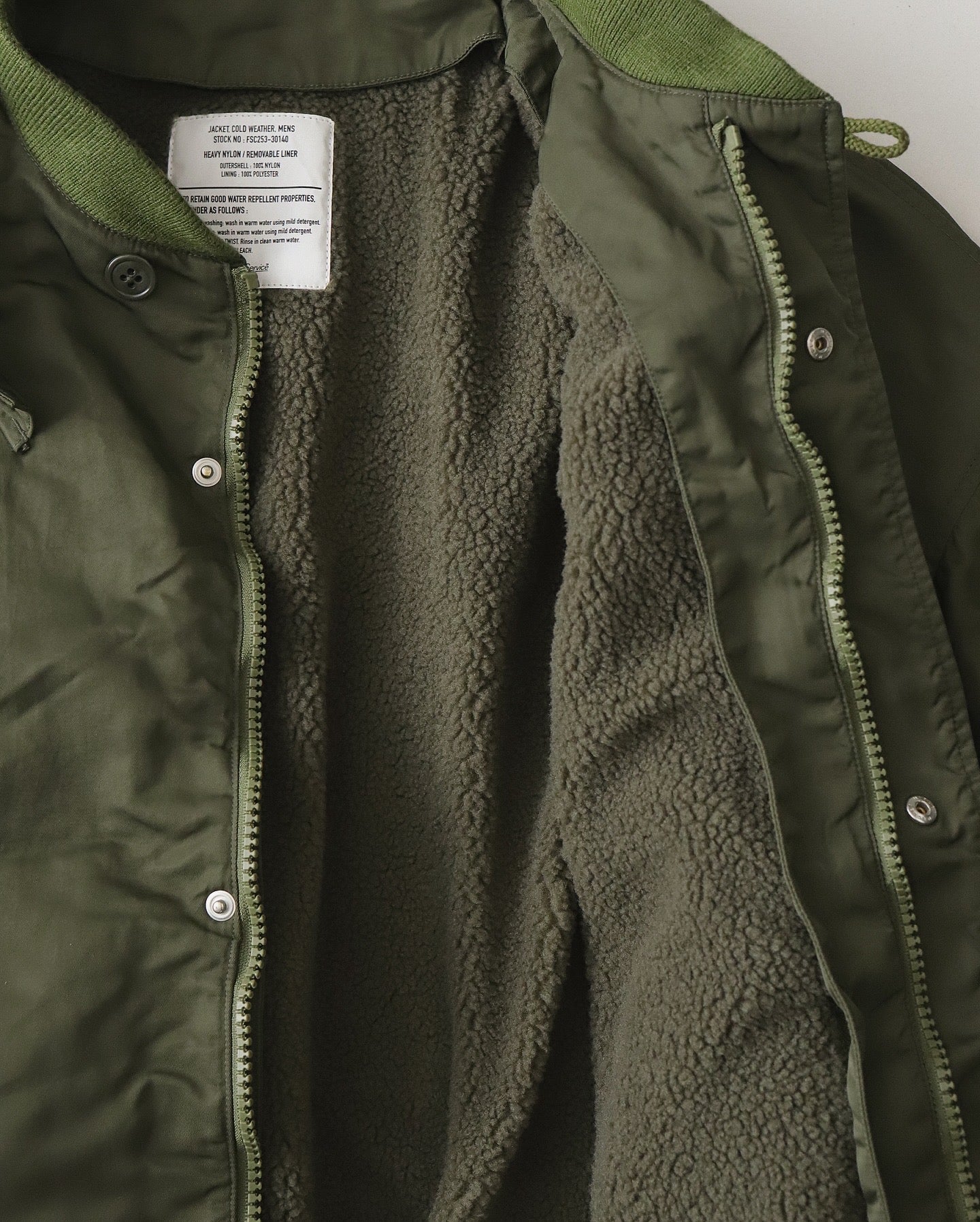 HEAVY NYLON DECK JACKE