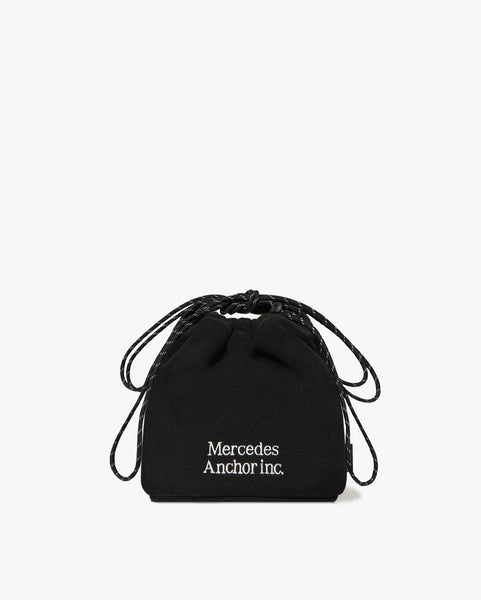Mercedes Anchor inc. メッシュドローストリングバッグ ANCHOR INC. FLEECE DRAWSTRING BAG – NCNR WEB STORE