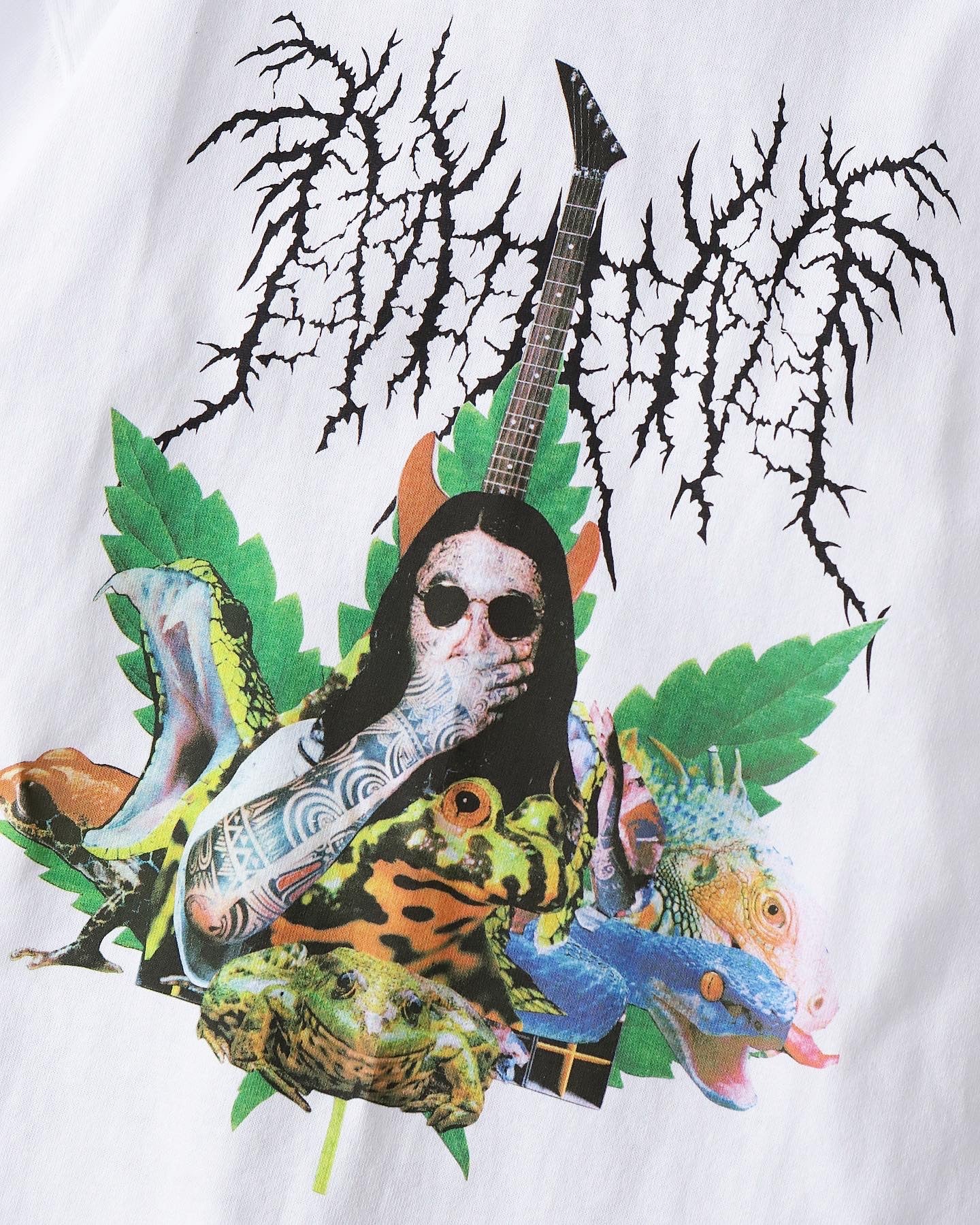 NISHIMOTO IS THE MOUTH｜METAL COLLAGE S/S TEE