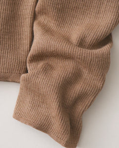 RAMIE WOOL RIB | RIB POLO SWEATER（WOMEN）