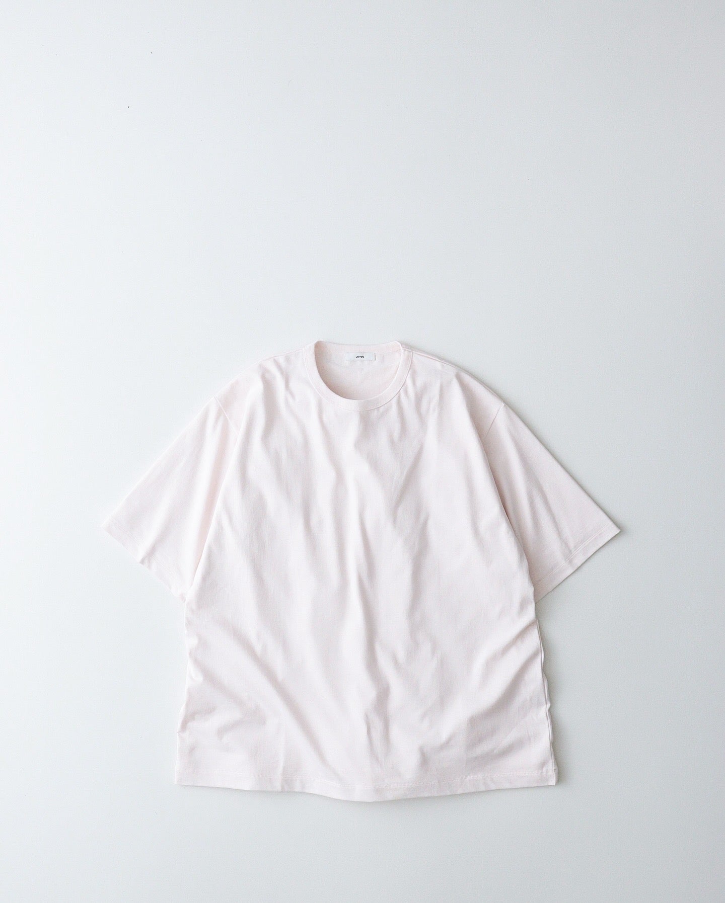DRY COTTON JERSEY CREW NECK T-SHIRT