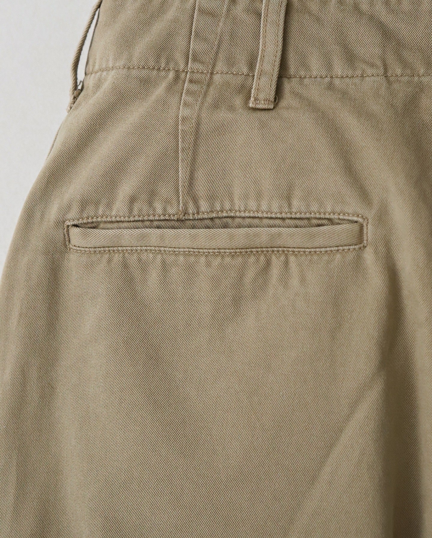 WEAPON CHINO CLOTH PANTS（45KHAKI / STONE WASH）