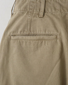 WEAPON CHINO CLOTH PANTS（45KHAKI / STONE WASH）