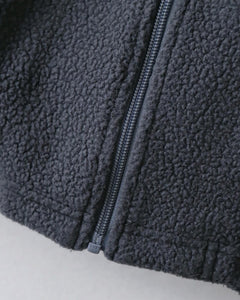 POLARTEC FLEECE STAND COLLAR BLOUSON