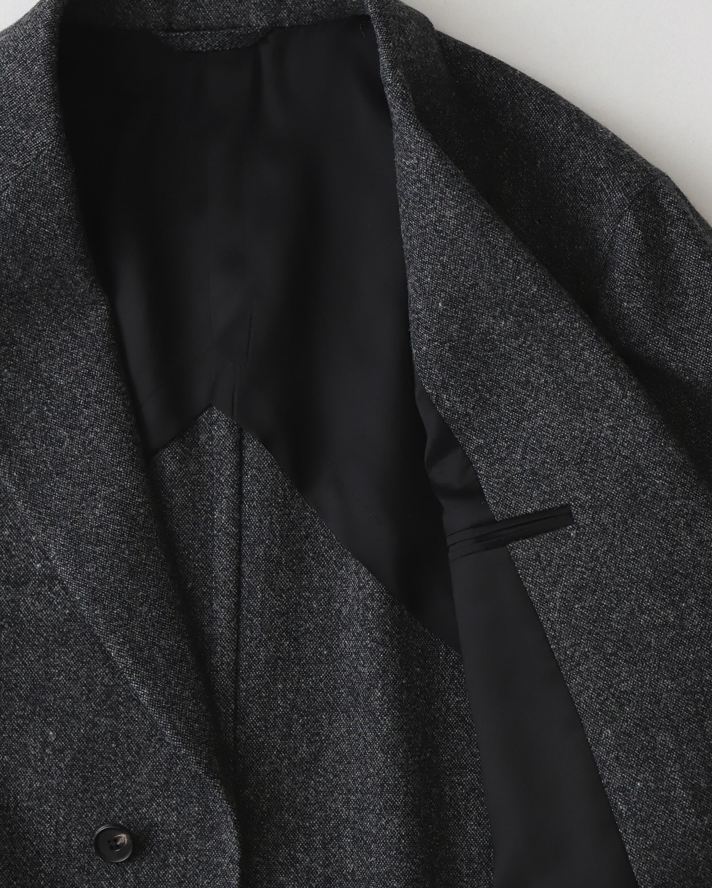 FLAP POCKET BLAZER｜SOFT TWEED