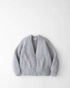 WOOL CASHMERE SILK CARDIGAN（WOMEN）