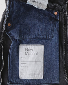 NEW MANUAL BLACK DENIM JEANS