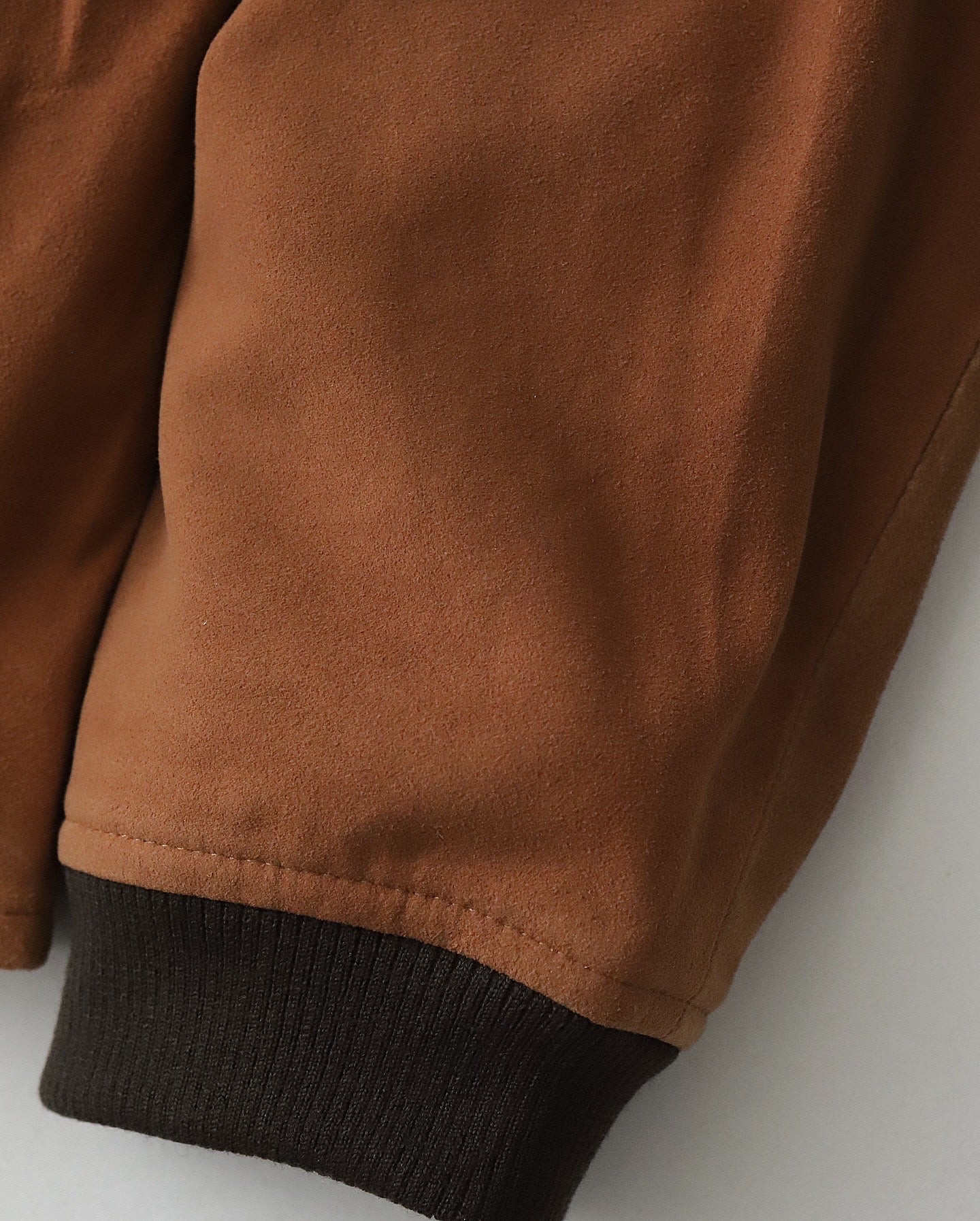 GOAT SUEDE ZIP UP BLOUSON