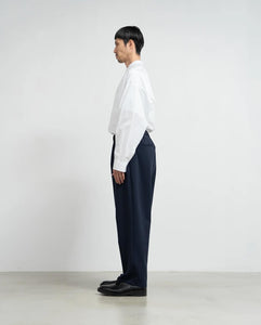 COMPACT PONTE WIDE TAPERED CHEF PANTS