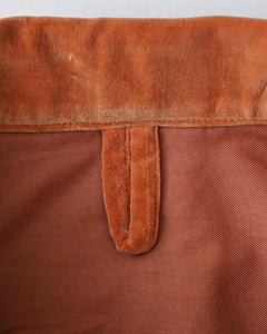 BLOUSON VELVET ORANGE