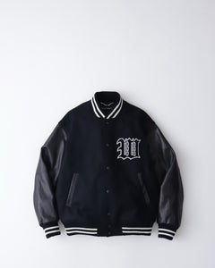 LEATHER VARSITY JACKET