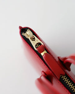 ZIP LARGE POUCH WITH HANDLE