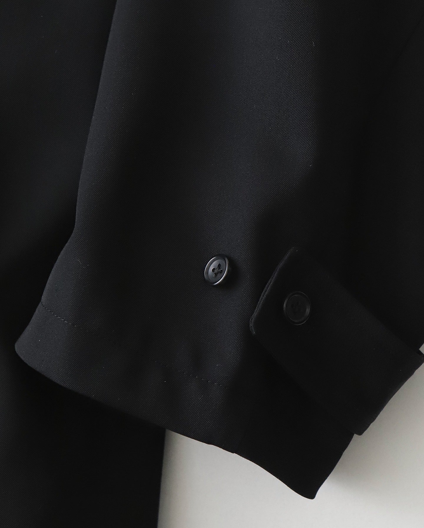 SCALE OFF WOOL BALMACAAN COAT