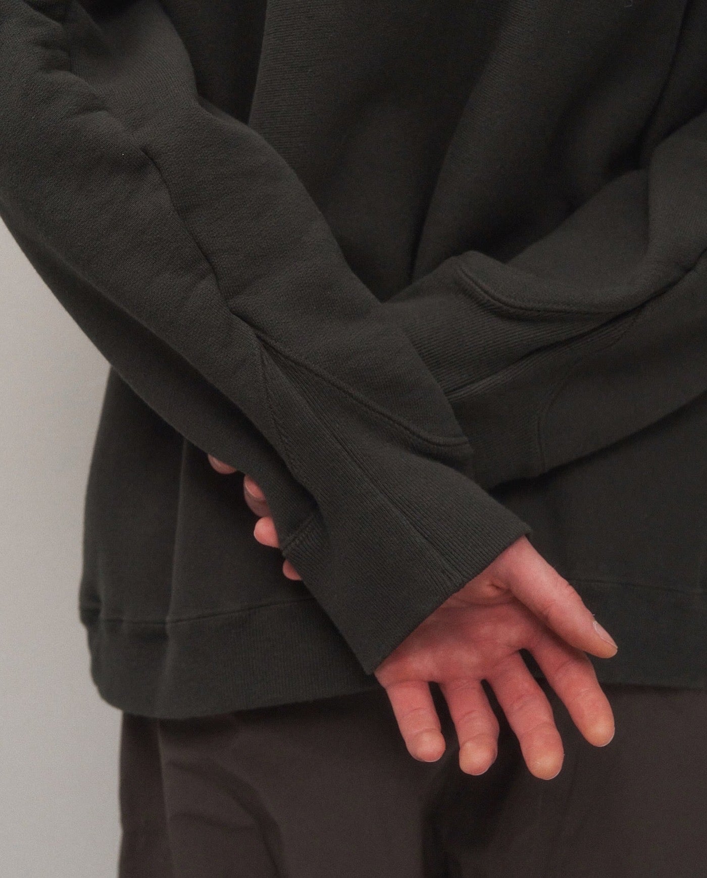 NATURAL DYED URAKE OVERSIZED SWEAT SHIRT