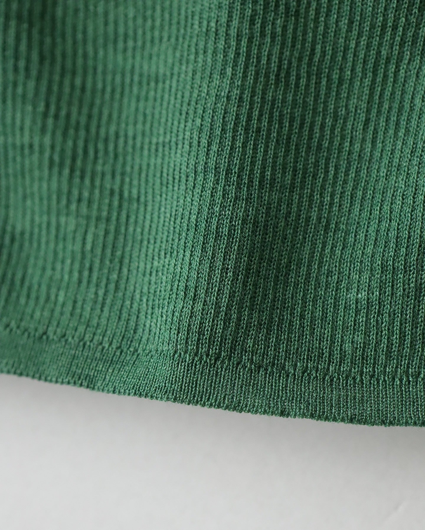RAMIE WOOL RIB｜RIB MOCKNECK SWEATER（WOMEN）