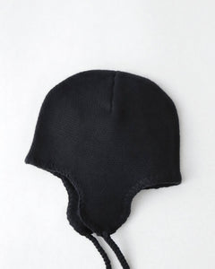 BABY CASHMERE CAP BLACK