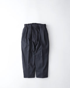 BAGGY TROUSERS TWILL ANTHRACITE