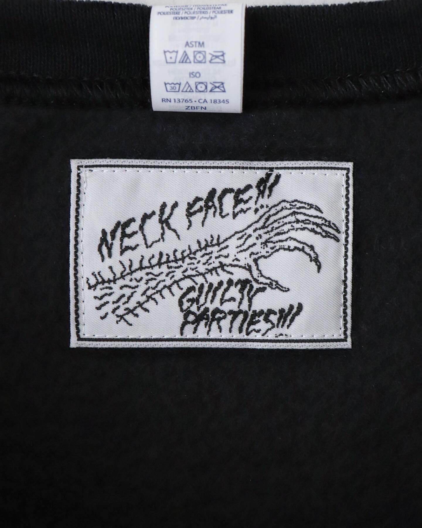 NECK FACE / CREW NECK SWEAT SHIRT（TYPE-2）