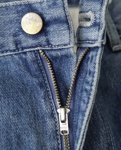 SELVAGE DENIM TWO TUCK PANTS