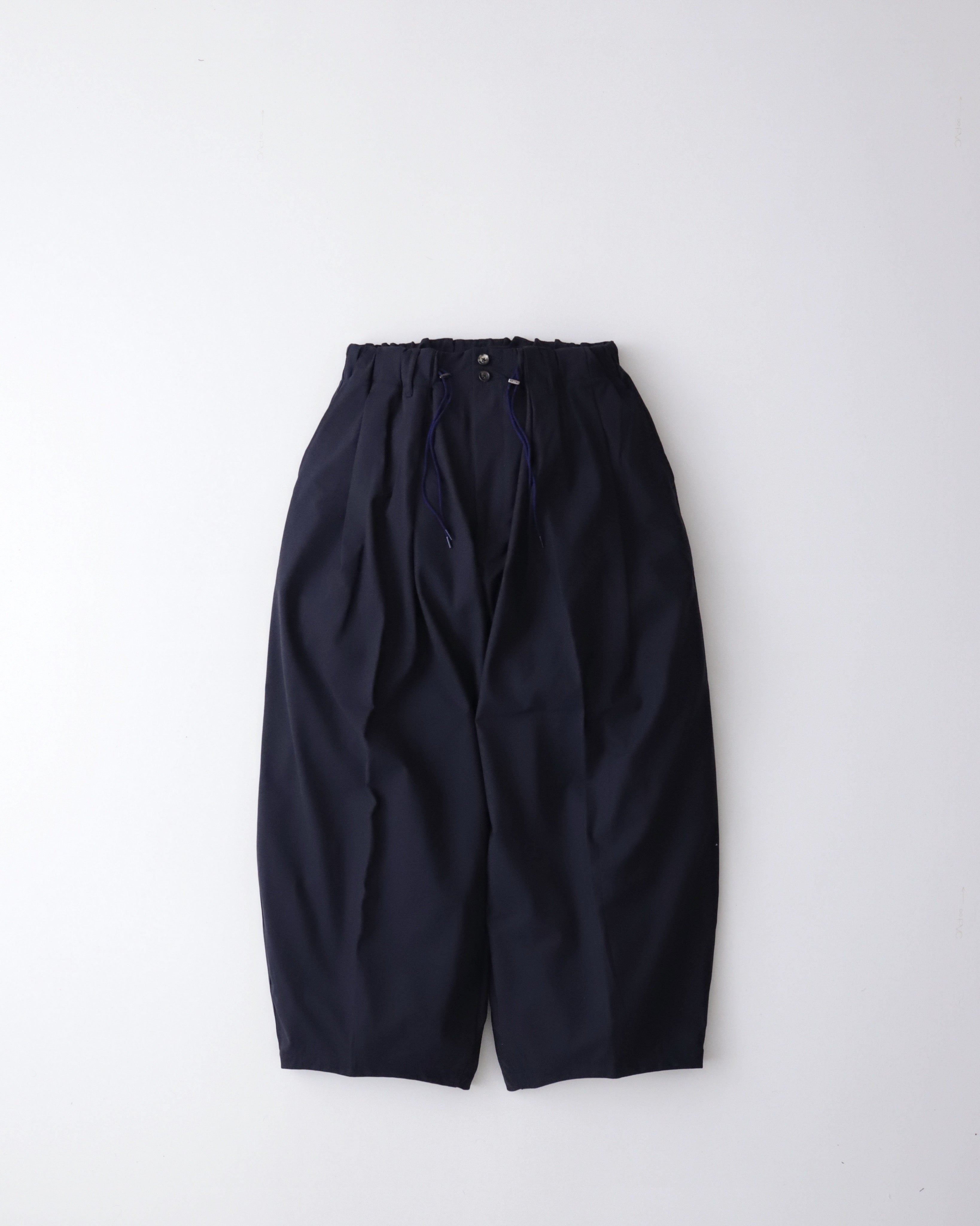 Sillage CIRCULAR PANTS サーキュラーパンツ ネイビーGAN - その他