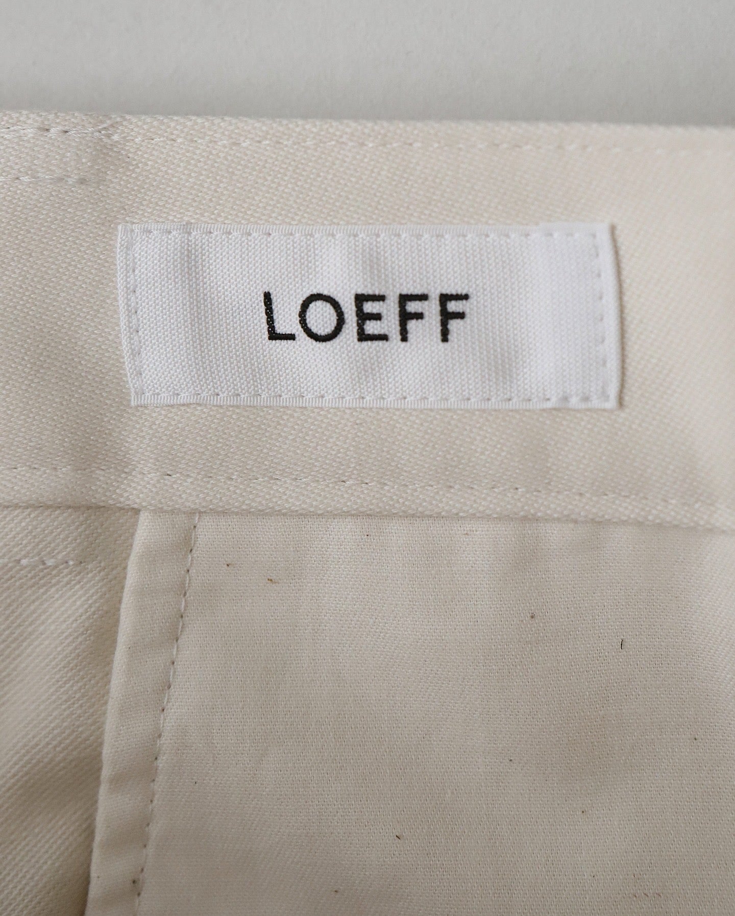 COTTON SATIN BAGGY PANTS